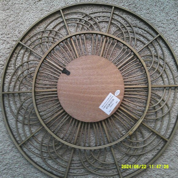 Brown Wicker Wall Art - Picture 3 of 3